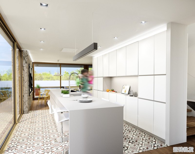 厨房移门柜子一体效果图里面怎么贴瓷砖 - 优质瓷砖批发网